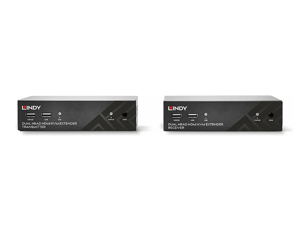 LINDY 100m Cat.6 Dual Head HDMI USB IR
