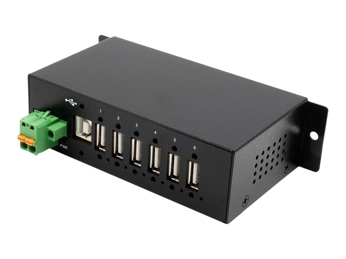 EXSYS EX-1596HMVS 6 Port USB 2.0metall