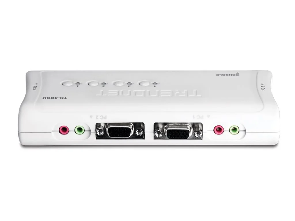 TRENDNET TK-409K KVM Switch 4-Pt USB Kit