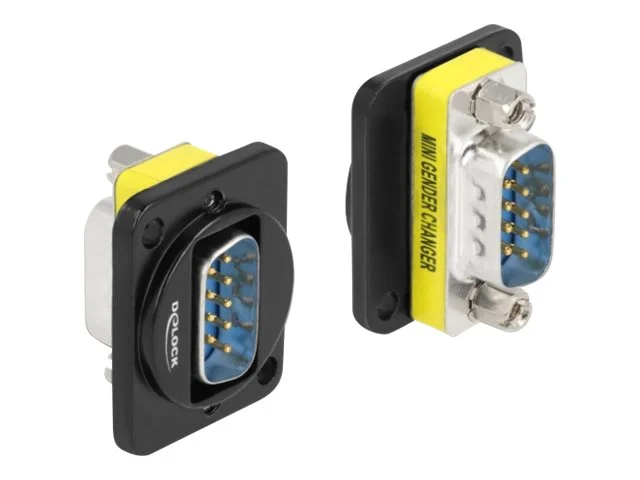 DELOCK D-Typ Modul DB9 Stecker zu DB9