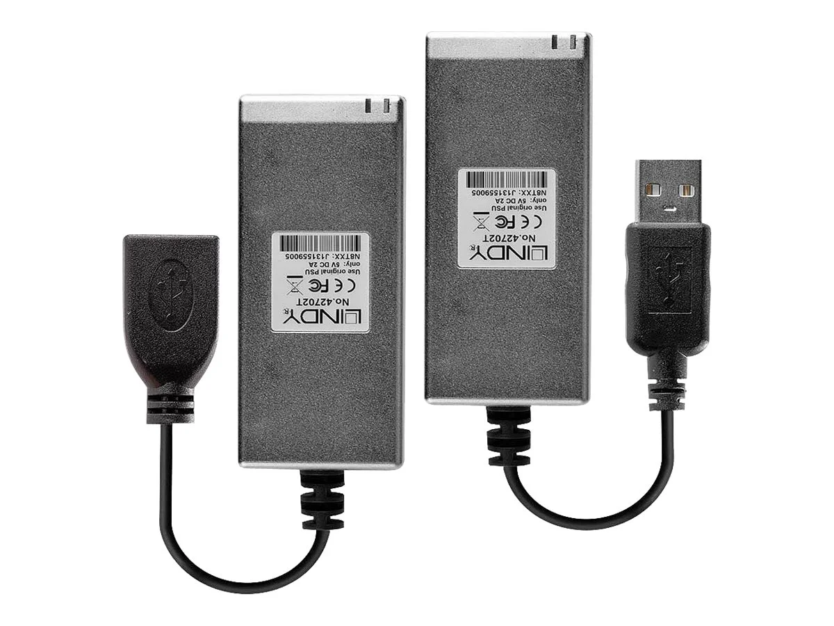 LINDY USB 2.0 MM LWL Extender 200m