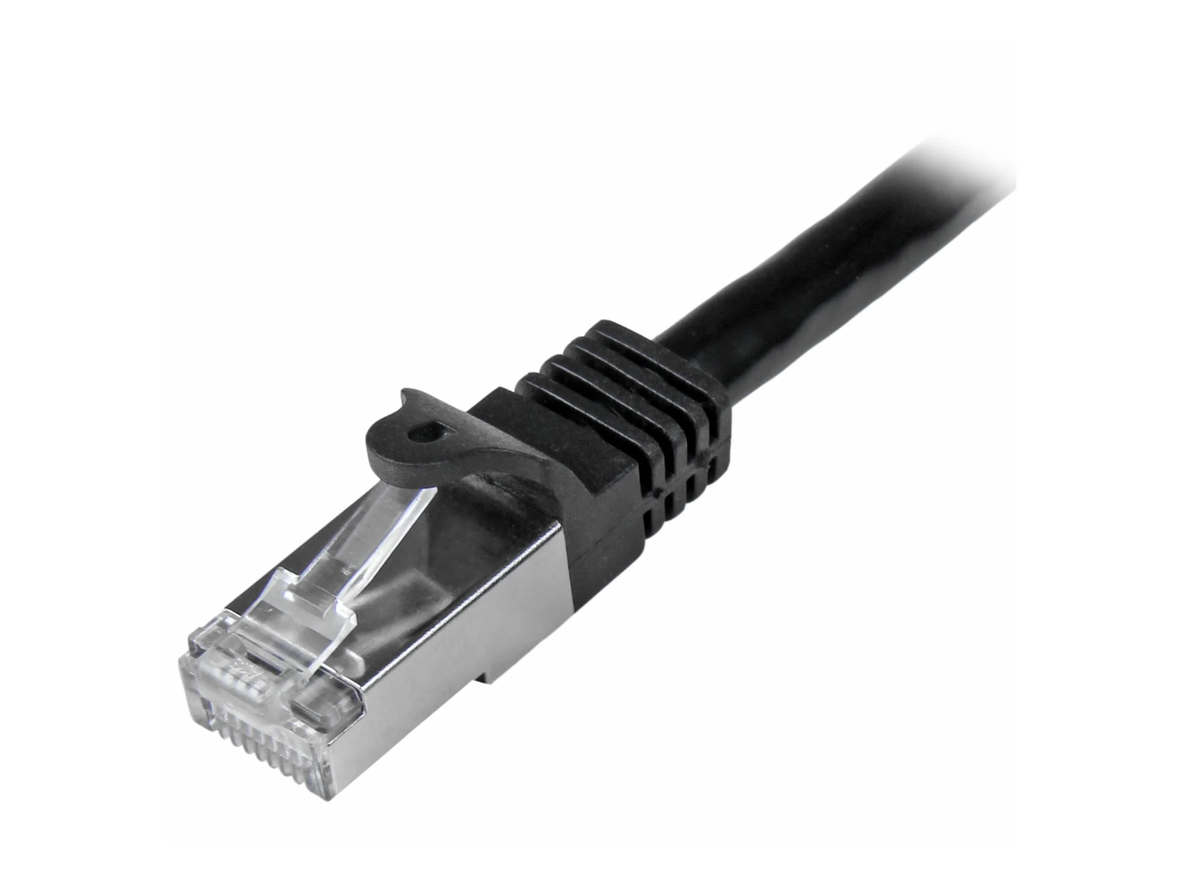 STARTECH 0.5m Black Gigabit Snagless