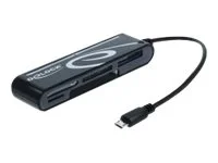 DELOCK Card Reader OTG Micro USB > 5 x