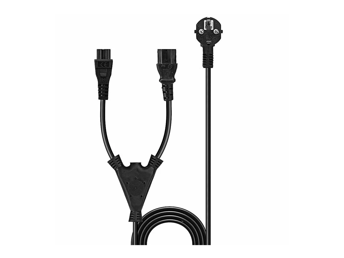 LINDY Power Y-Kabel 2m