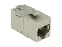 DELOCK Keystone RJ45 Cat.6A Metall