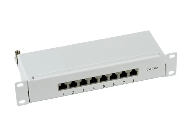 EFB Mini Patchpanel STP 8-Port 1HE GRAU