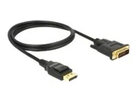 DELOCK Kabel Displayport 1.2>DVI 24+1 1m