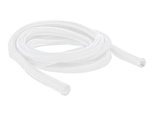 DELOCK Geflechtschlauch 2m x 16mm weiss