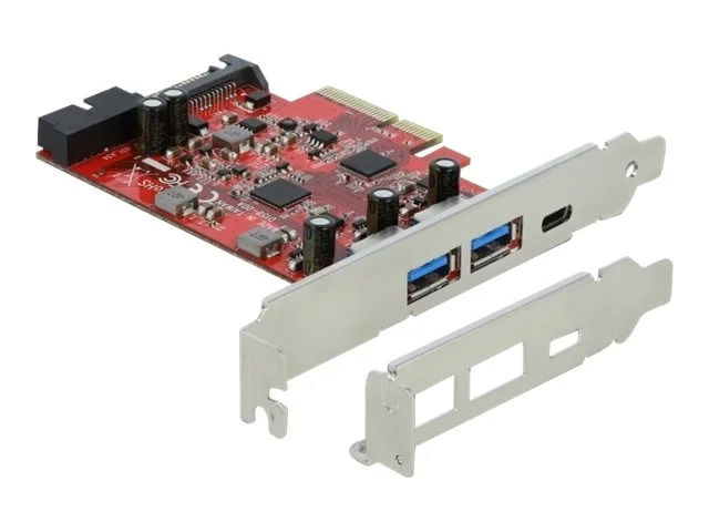 DELOCK PCIe x4 Karte zu 1 x USB Type-C