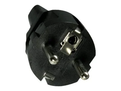 EFB Netzadapter Schuko auf C13 SCHWARZ