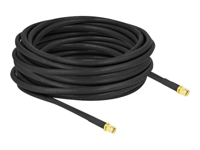 DELOCK Antennenkabel SMA LMR/CFD300 10m