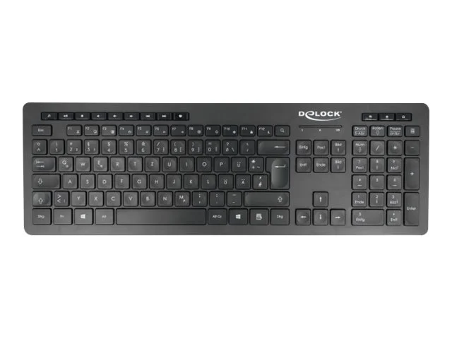 DELOCK USB Tastatur 2,4GHz kabellos