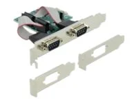 DELOCK PCIe Karte zu 2xSeriell RS-232