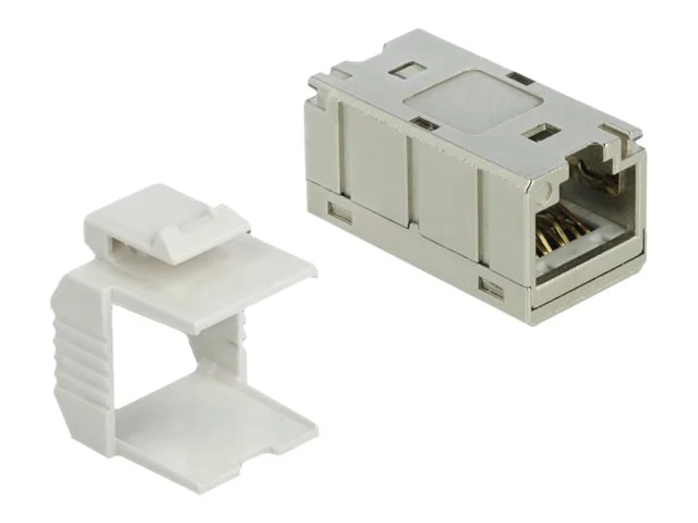 DELOCK Adapter RJ45 kompakt Cat.6A Metal