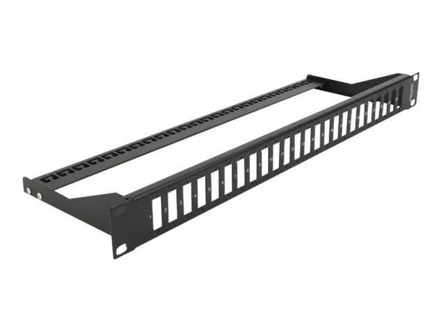 DELOCK 48,3cm LWL Panel für 24xSC/LC