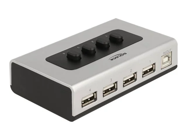 DELOCK Umschalter USB 2.0mit 1xTyp-B