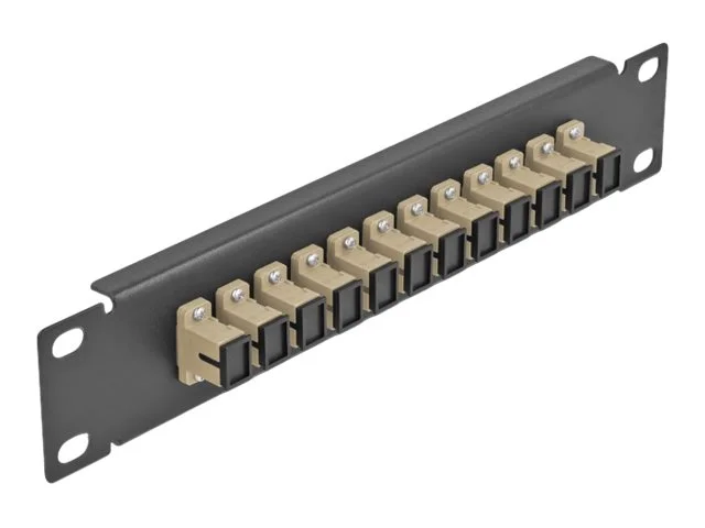 DELOCK 30,5cm LWL Patchpanel 12P SC