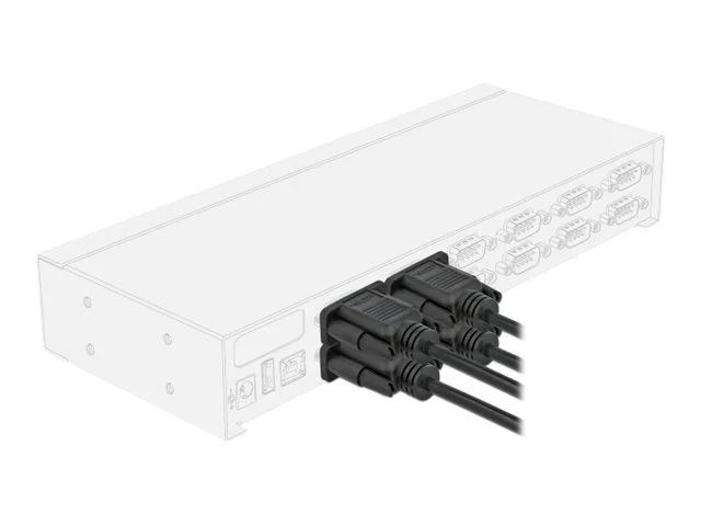 DELOCK Seriell Kabel RS-232 D-Sub 9 5m