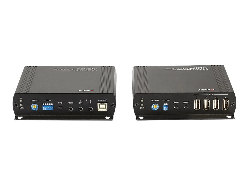 LINDY 140m Cat.6 DVI-D USB Audio RS232