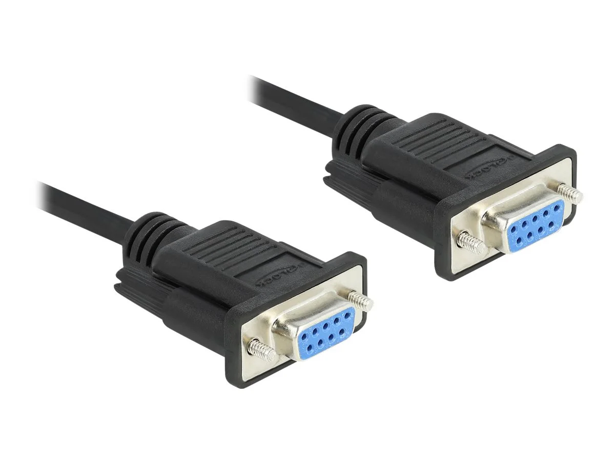 DELOCK Seriell Kabel RS-232 D-Sub 9 5m