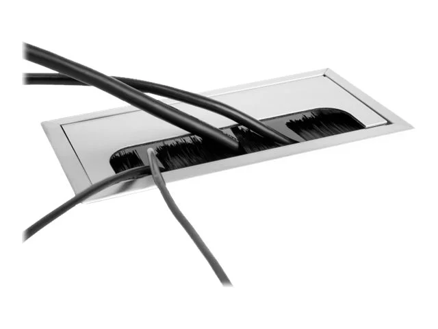 DELOCK Tischeinbau Bürste 300x80x28mm