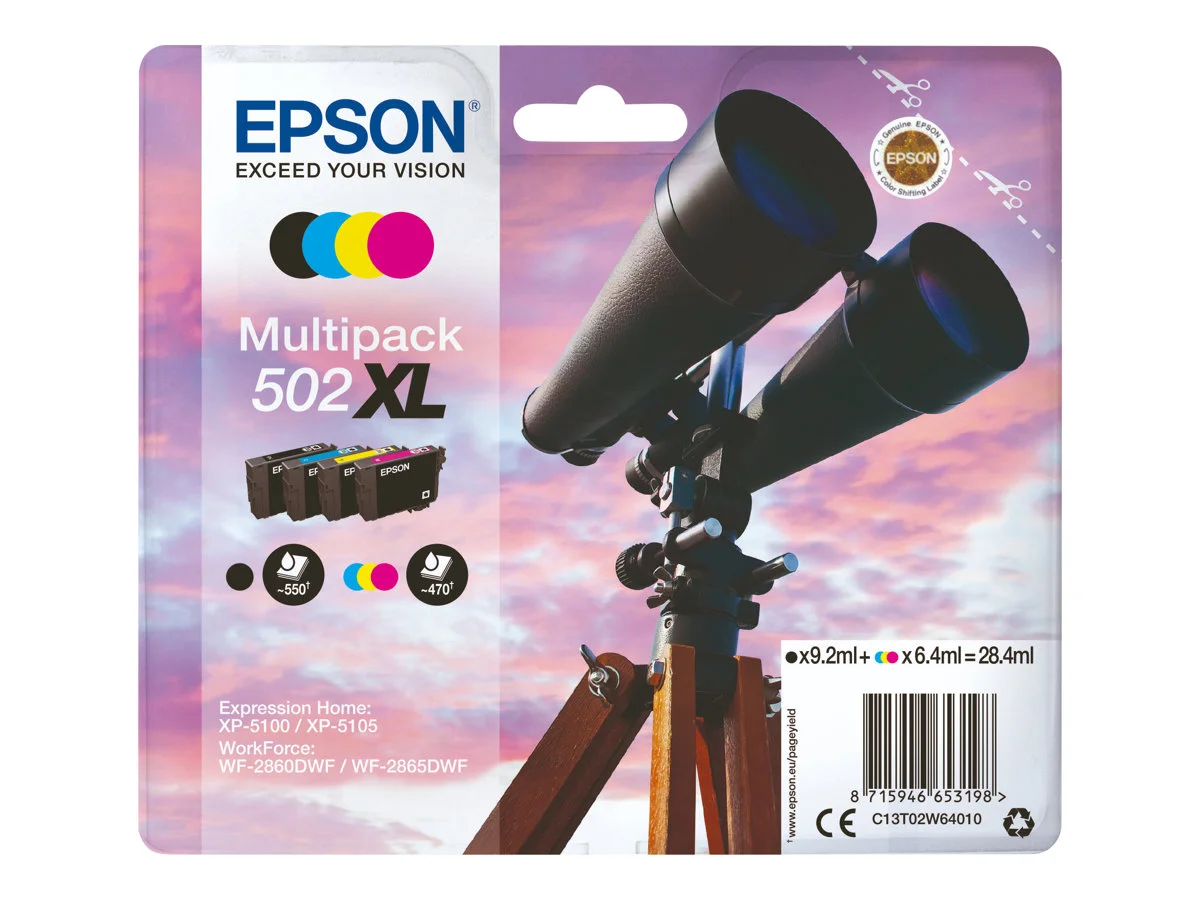 EPSON 1LB Multipack 4colours 502XL