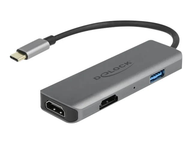 DELOCK USB Type-C zu Dual HDMI Adapter