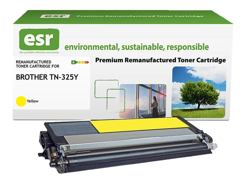 ESR cartr Brother TN-325Y ylw reman 3.5k