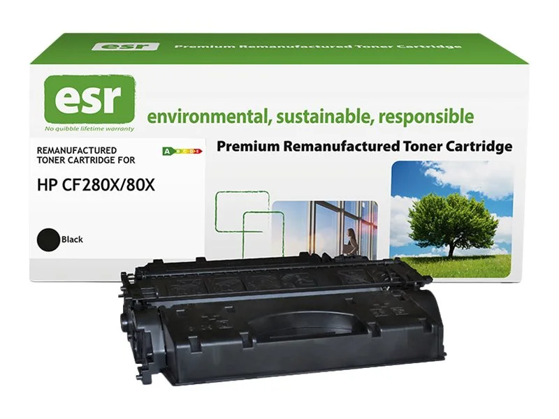 ESR cartr HP CF280X blk reman 12k