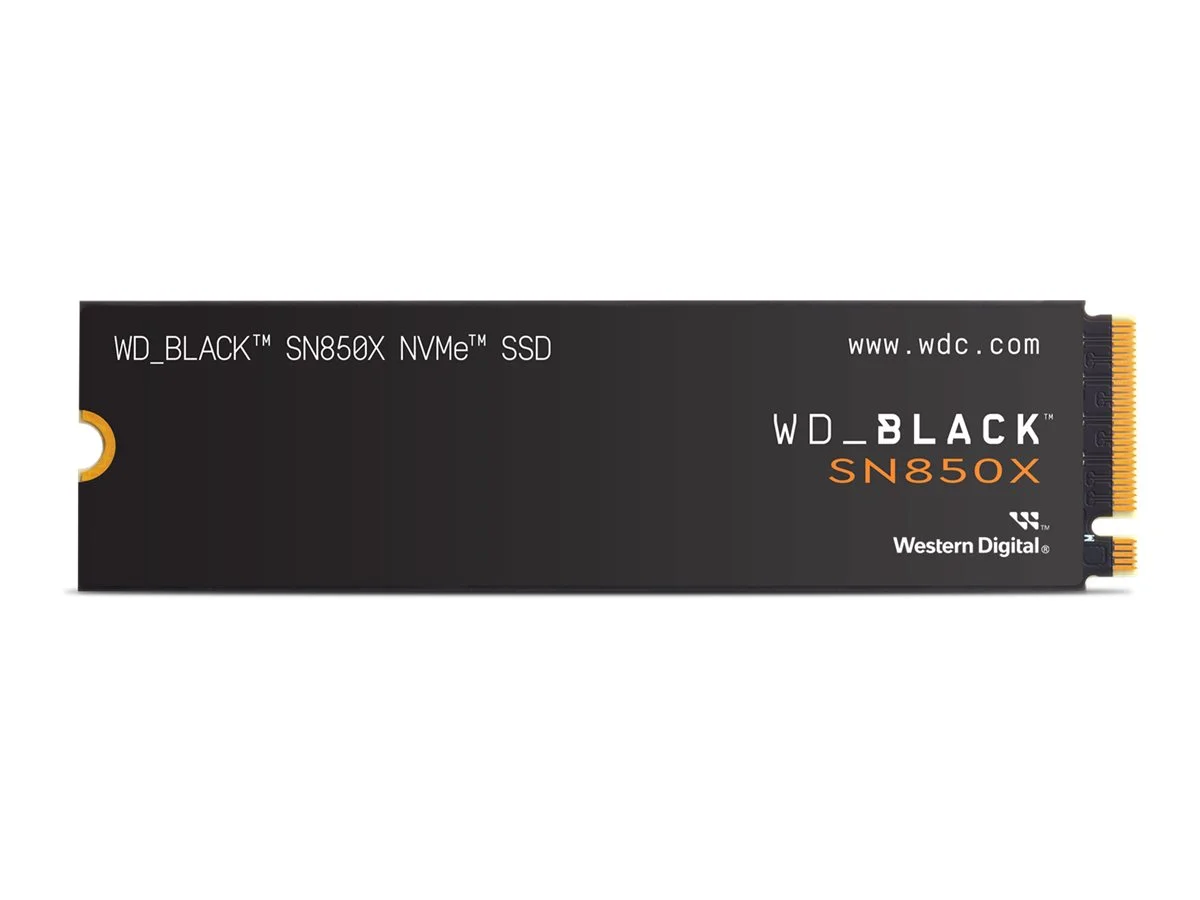 WD Black SSD SN850X Gaming NVMe 1TB M.2
