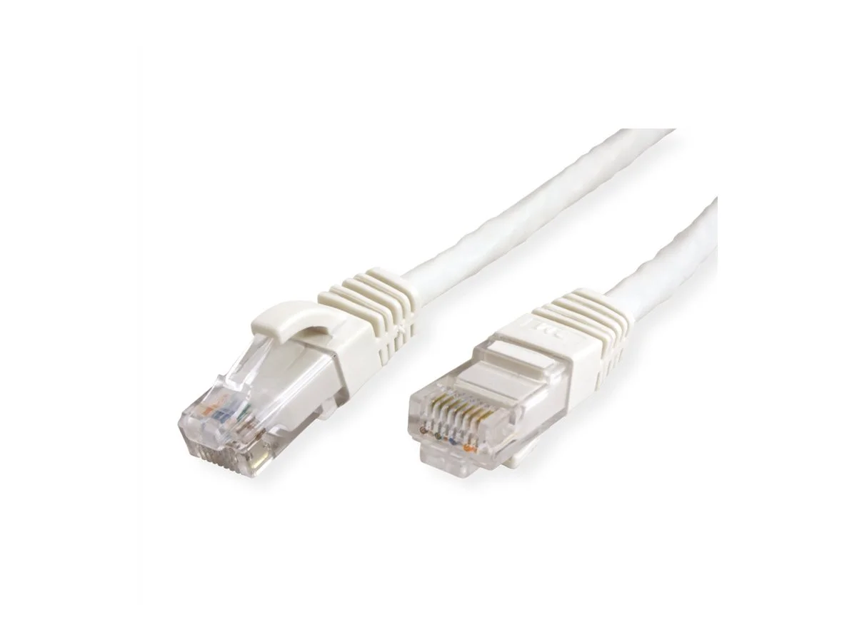 VALUE Patchkabel Kat6A ClassEA weiss 7m