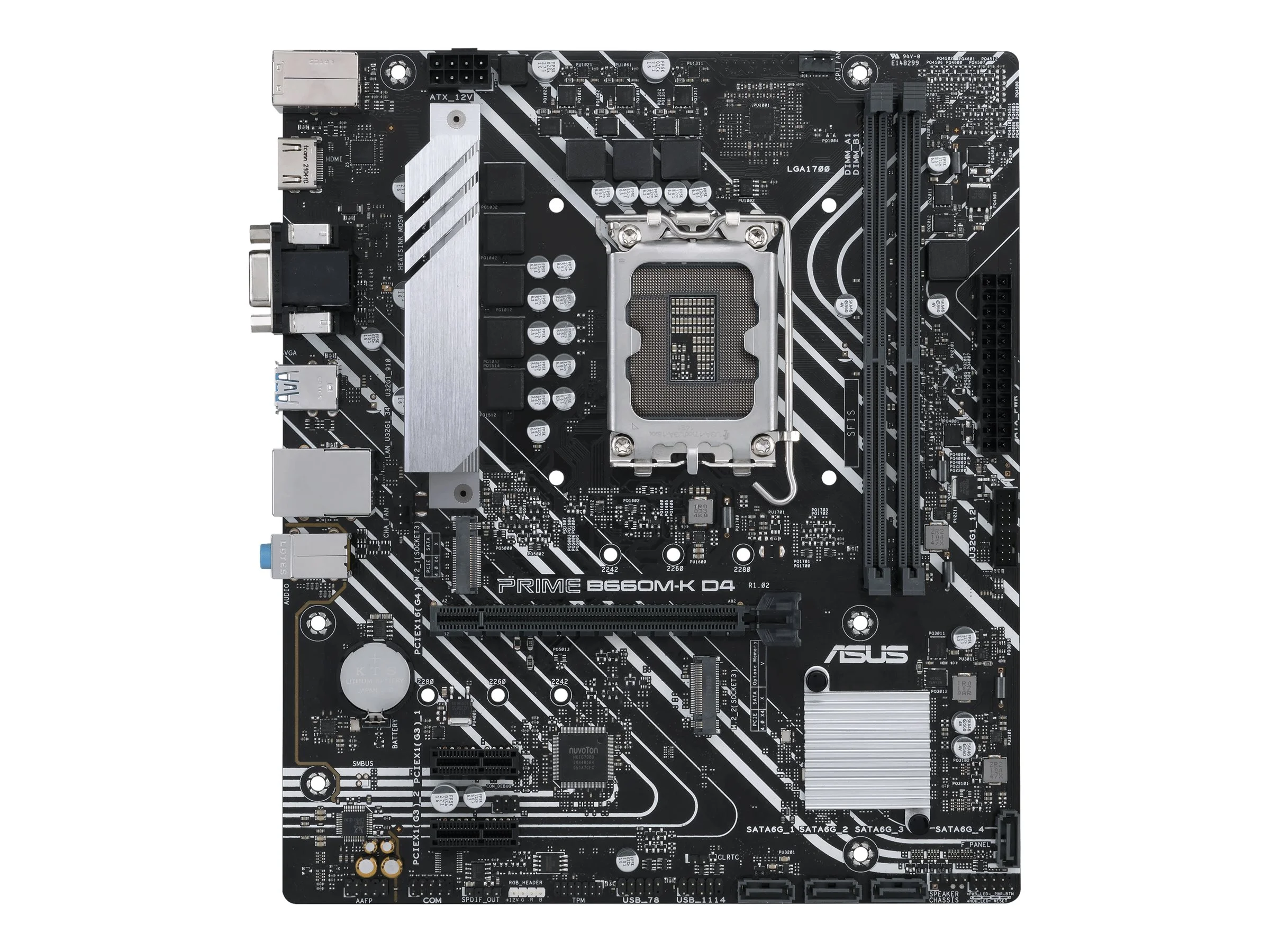 ASUS PRIME B660M-K D4 LGA1700 DDR4 mATX