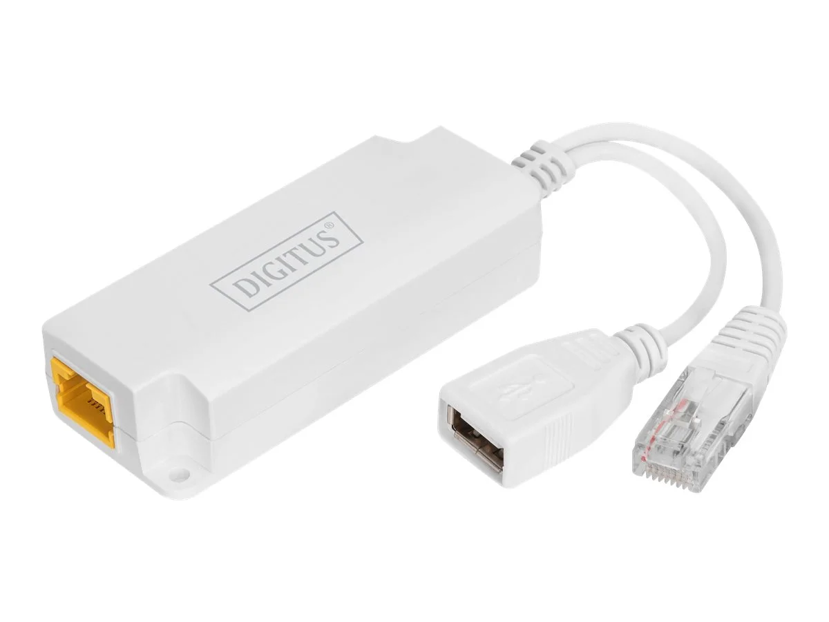 DIGITUS Gigabit USB-A PoE Splitter USB A