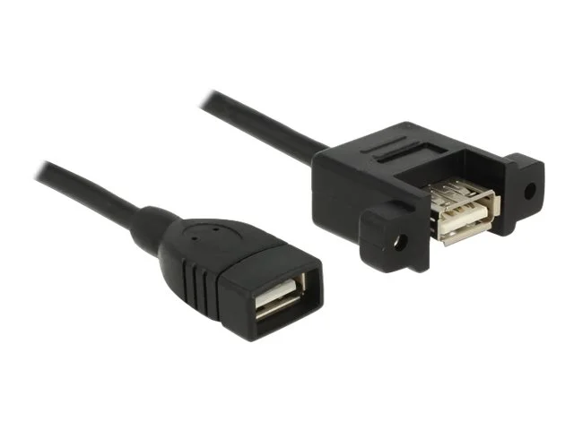 DELOCK Kabel USB 2.0 Typ-A Einbau 1 m