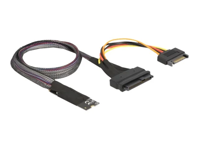 DELOCK M.2 Key M zu U.2 SFF-8639 NVMe