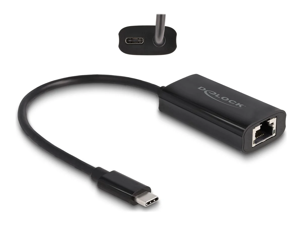 DELOCK USB Type-C Adapter zu Gigabit LAN