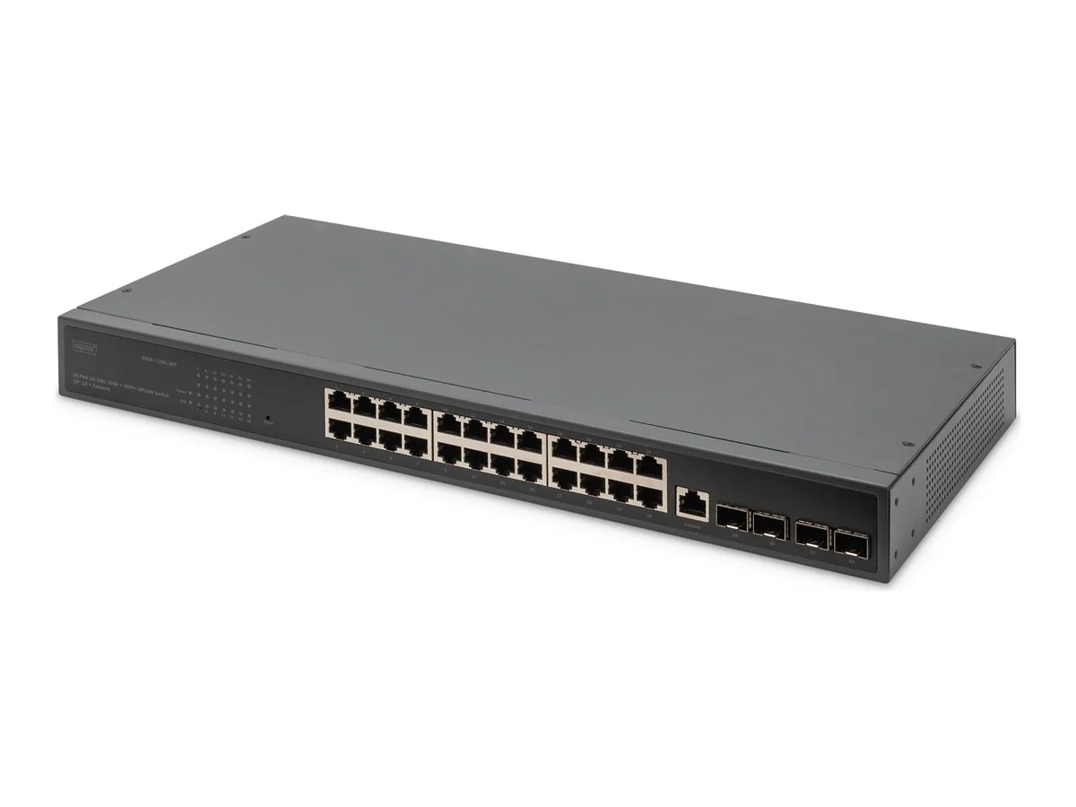 DIGITUS 24 Port GE 4 SFP+ L3 Switch