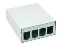 METZ CONNECT Modul AP-Gehäuse 4 Port