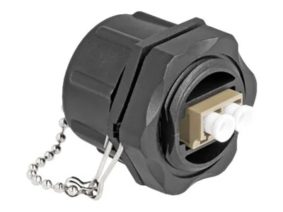 DELOCK LWL Einbaubuchse LC Duplex