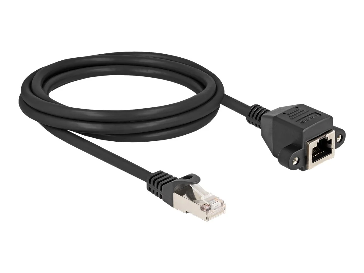 DELOCK RJ50 Verlängerungskabel S/FTP 1m