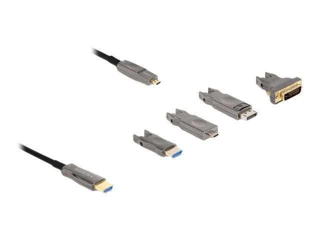 DELOCK Aktives Opt. 5in1 HDMI Kabel 10m