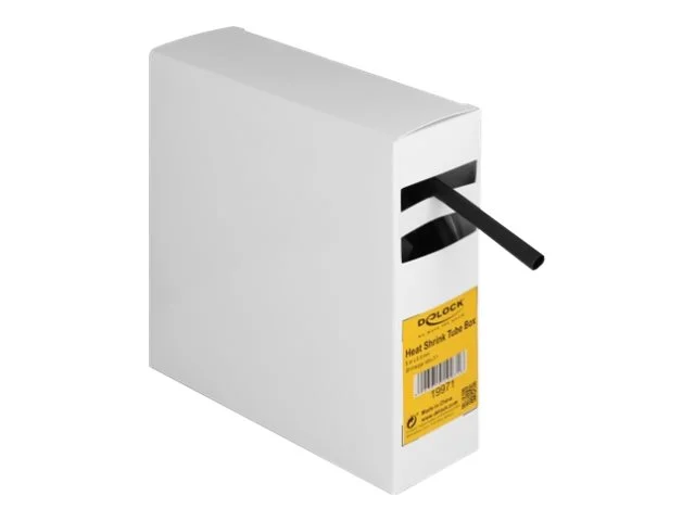 DELOCK Schrumpfschlauch 3:1 5m x 6,4mm