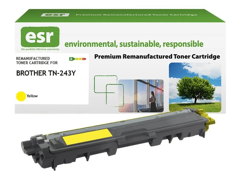 ESR cartr Brother TN-243Y ylw reman 1k