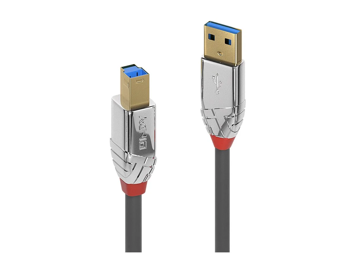 LINDY 5m USB 3.0 Typ A/B Kabel Cromo