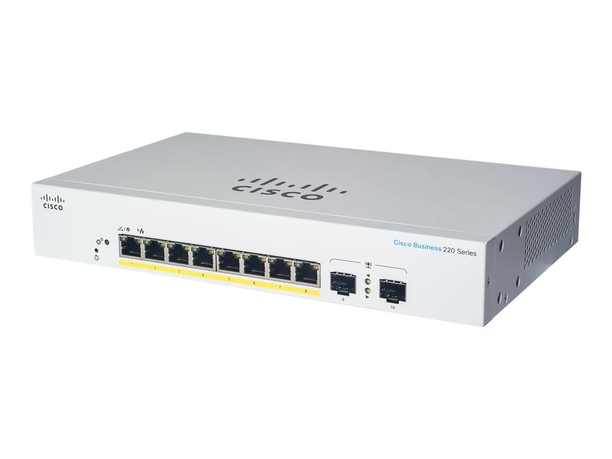 CISCO CBS220-8P-E-2G-EU