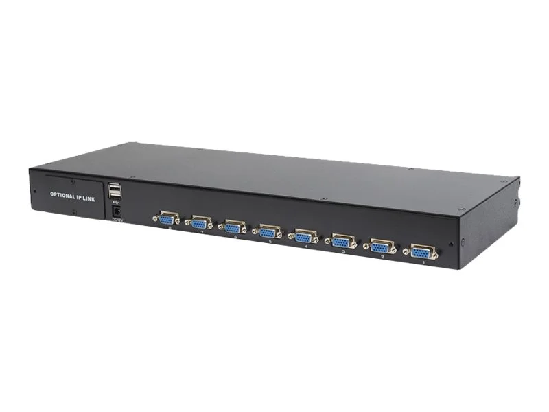 DIGITUS Modularer KVM Switch 8-Port