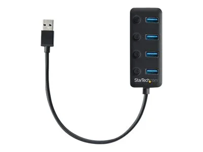 STARTECH 4 Port USB 3.0 Hub mit An/Aus