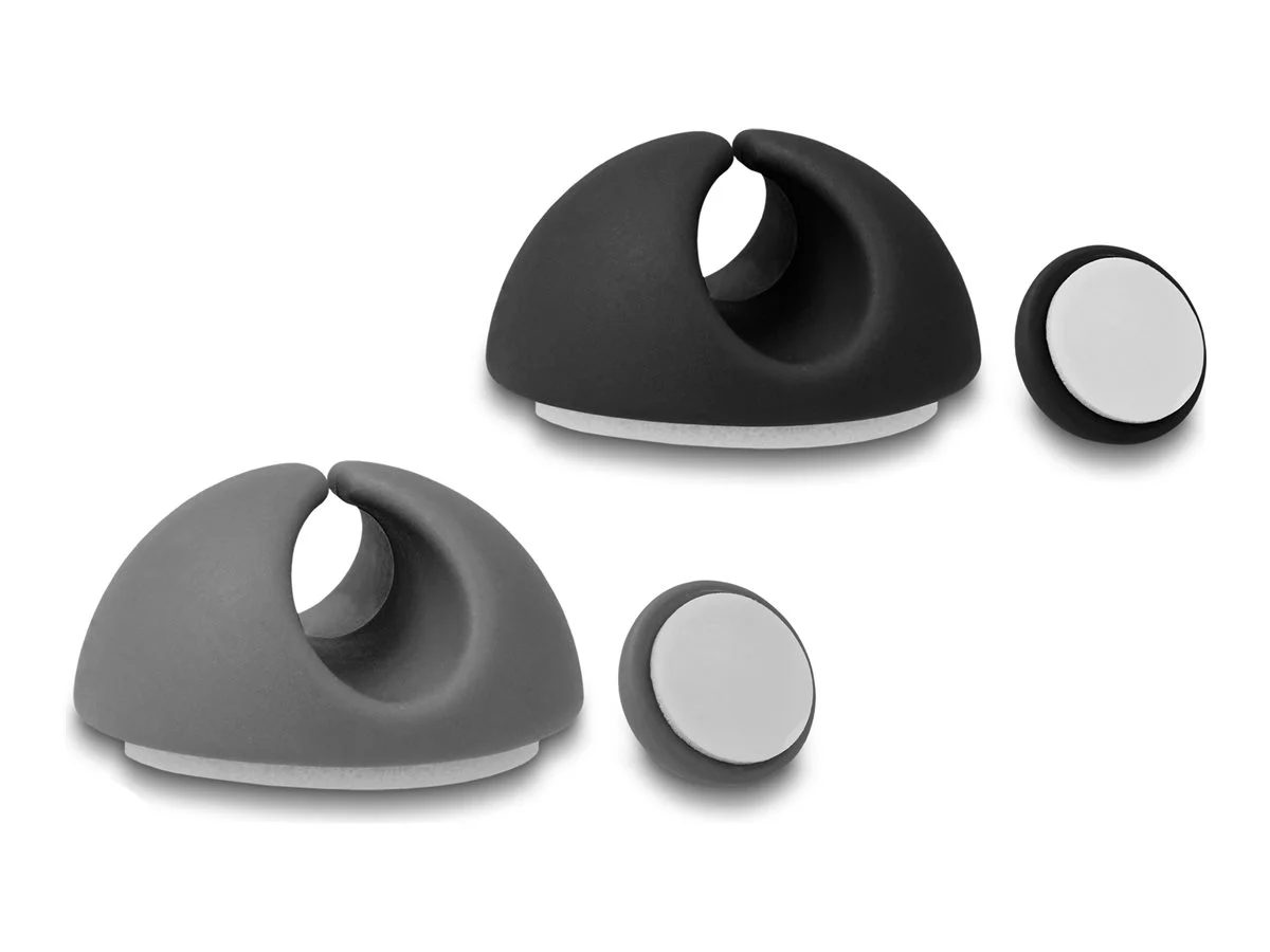 DELOCK Kabelhalter Set 6 Stuck