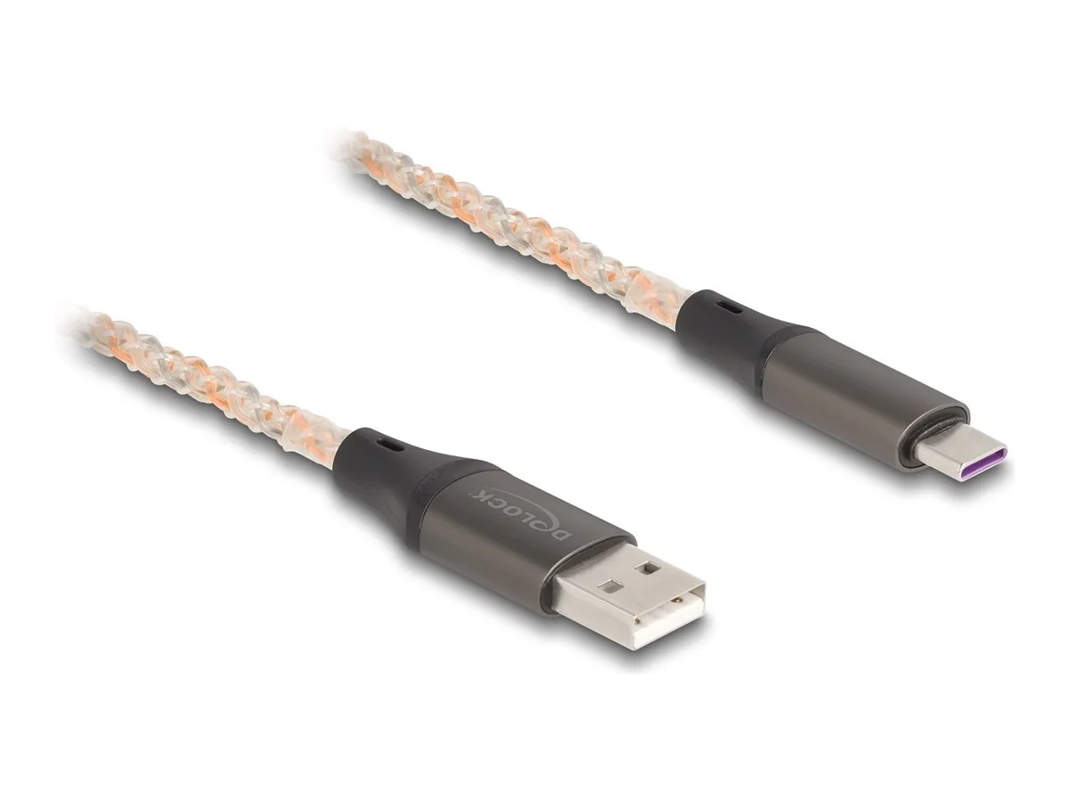 DELOCK USB 2.0 Kabel Typ-A zu USB Type-C