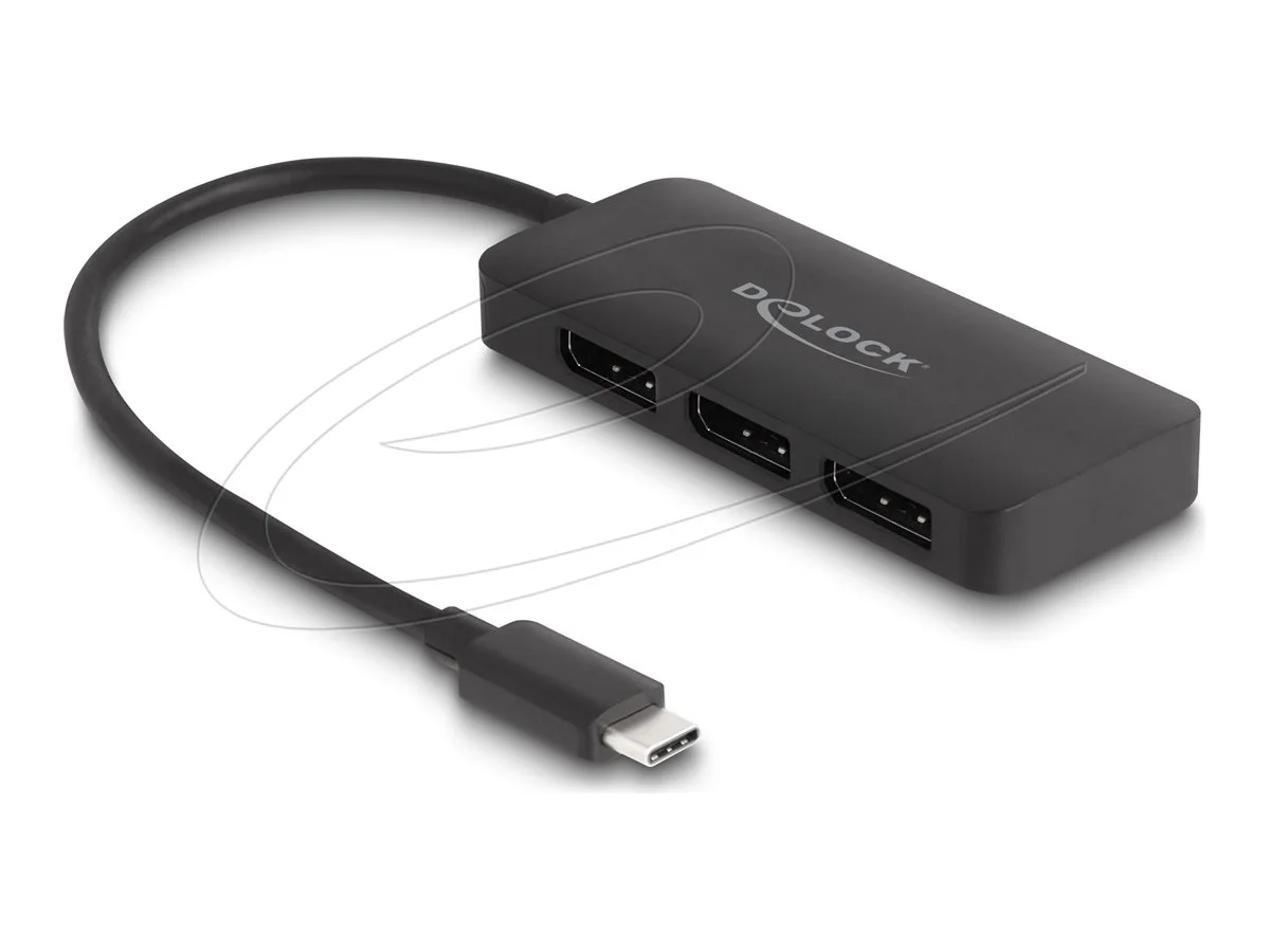 DELOCK USB Type-C Splitter 3xDisplayPort